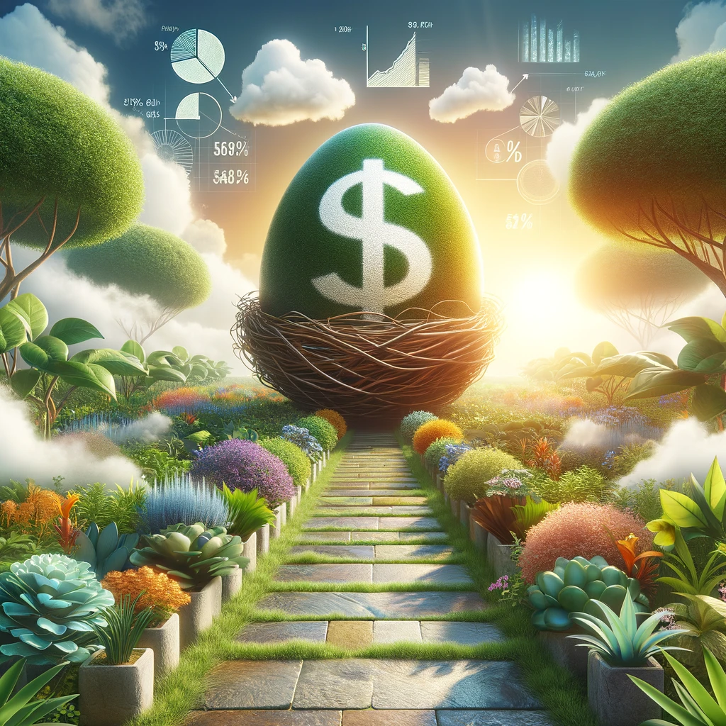 Subtle graph background